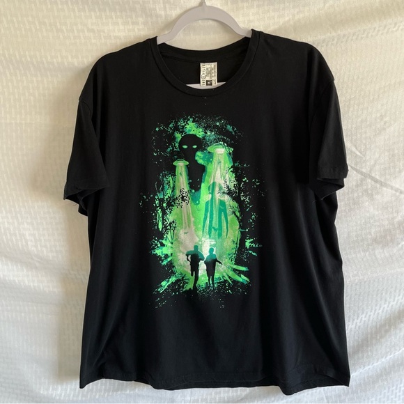 The X-Files Licensed LootCrate Black Graphics T-Shirt Short Sleeve Size XL - Picture 2 of 6